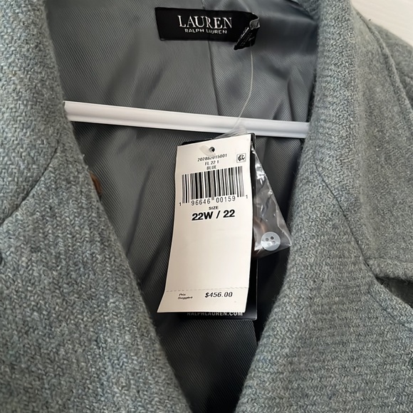 NWT Ralph Lauren Double-Breasted Herringbone Coat - Picture 3 of 8